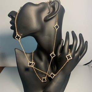 Clover Long Necklace